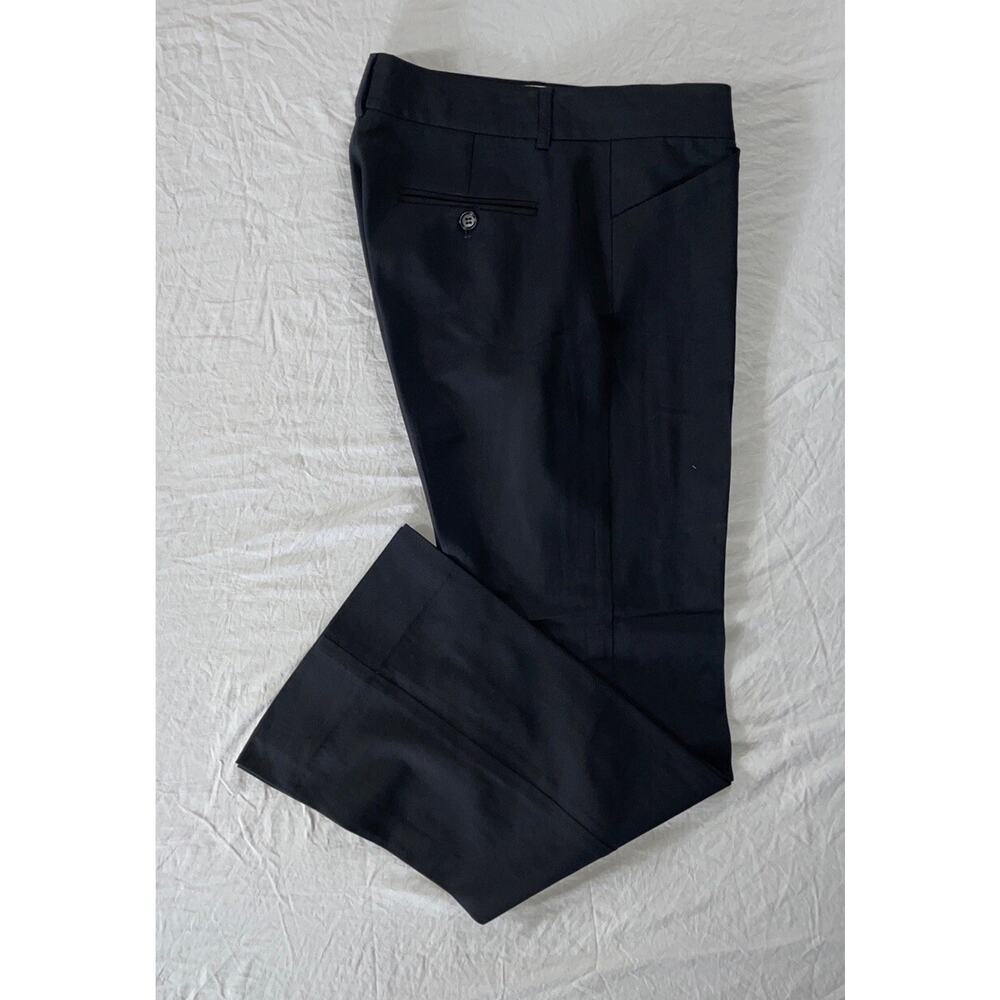 Theory Black Cropped Ankle Dress Pants